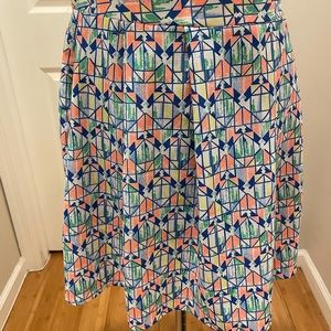 90’s abstract skirt